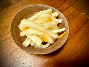 ゆず大根
